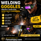 ⏳ Time-Limited 50% Off 🔥 Auto-Dimming Welding Safety Glasses — Solar Powered & Anti-Glare 👀