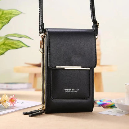 🏆Last Day Promotion 50%OFF📱 Simple and elegant women's touchscreen crossbody phone wallet