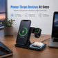 🏆 LIMITED-TIME 50% OFF! ⚡Foldable 3-in-1 Magnetic Wireless Charging Stand – Fast Charging Station for Phone, Watch & Earbuds