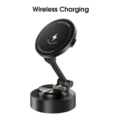 🔥50% OFF!!📢📱 Wireless Fast-Charging Magnetic Phone Holder – Keep Your Phone Charged & Within Reach While You Drive ✨